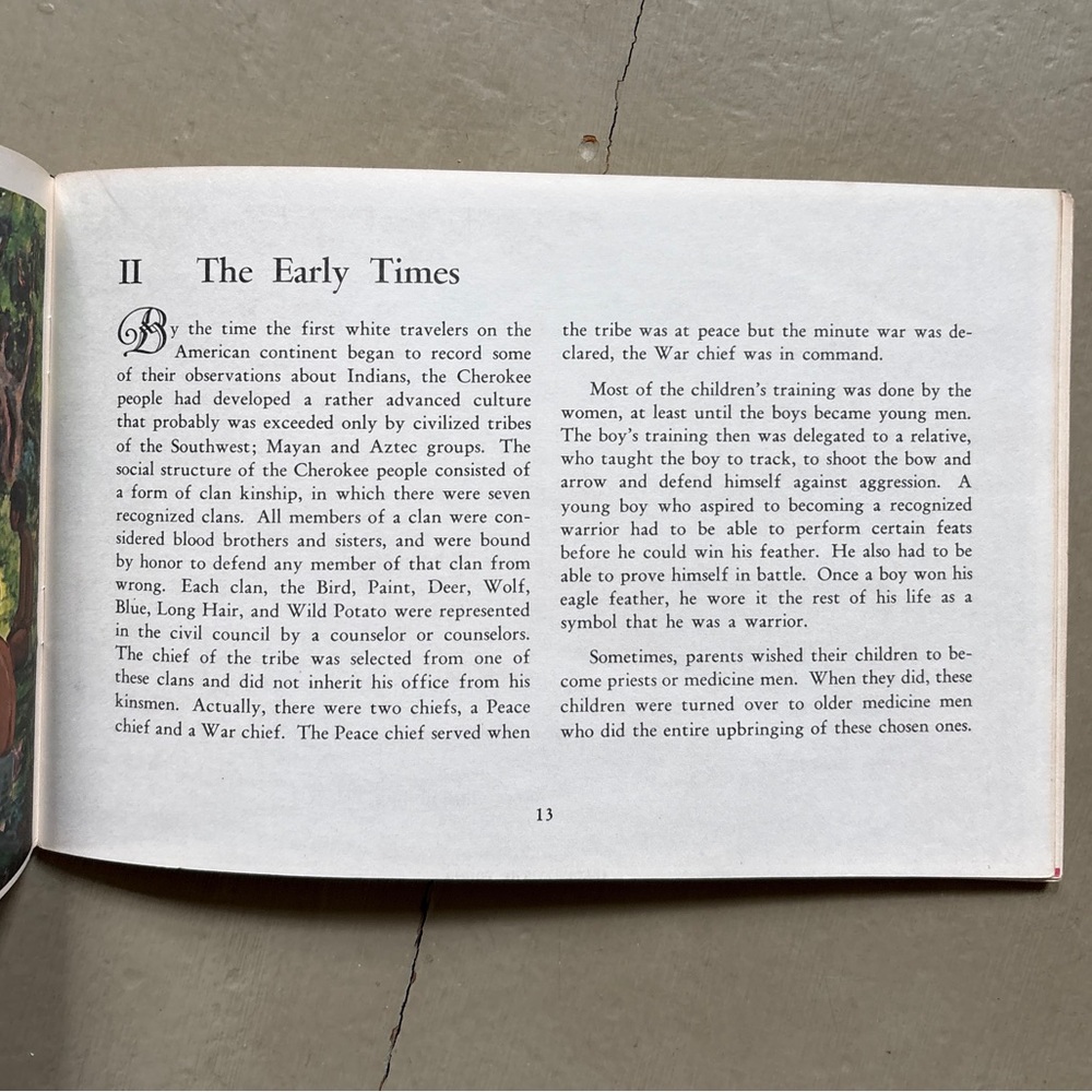 1961 The Story of the Cherokee People Sequoyah Trail of Tears Native American - Picture 3 of 10